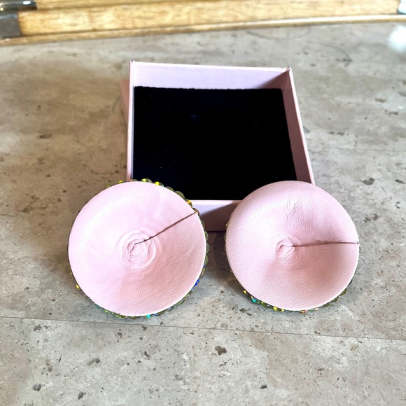 NEW Agent Provocateur Disco Gold Sequin Nipple Pasties - Picture 3 of 3